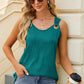 Round Neck Wide Strap Tank