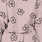 HANNAH MEA Floral Dropped Shoulder Sweatshirt and Shorts Set