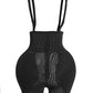 Full Size Hook-and-Eye Under-Bust Shaping Bodysuit Shapewear