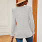 Full Size Square Neck Puff Sleeve Top