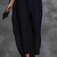 BasicBabe High-Rise Wide Waistband Joggers