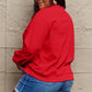 Simply Love Seasonal Themed Full Size LEFTOVERS ARE FOR QUITTERS Graphic Sweatshirt