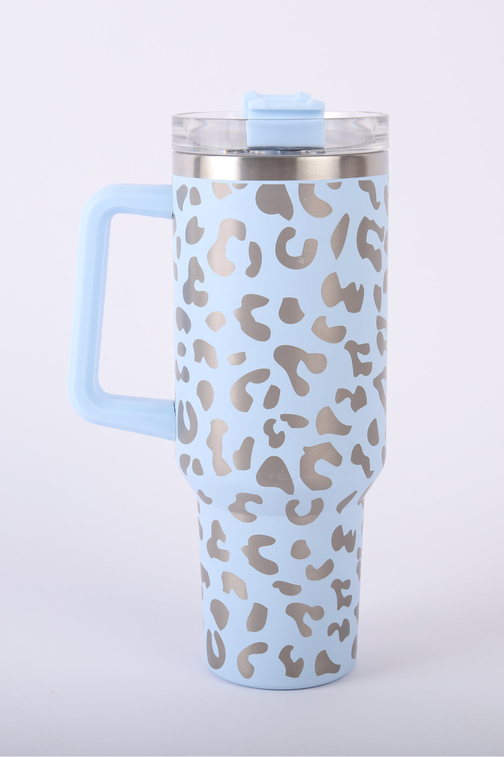 Mugie 40 Oz Leopard Stainless Steel Tumbler in Assorted Colors