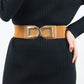 Jessica Anne Beauty Double D Buckle PU Belt