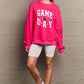 Simply Love Full Size GAME DAY Graphic Sweatshirt