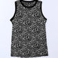Malibu Dreams Women's Full Size Printed Round Neck Tank