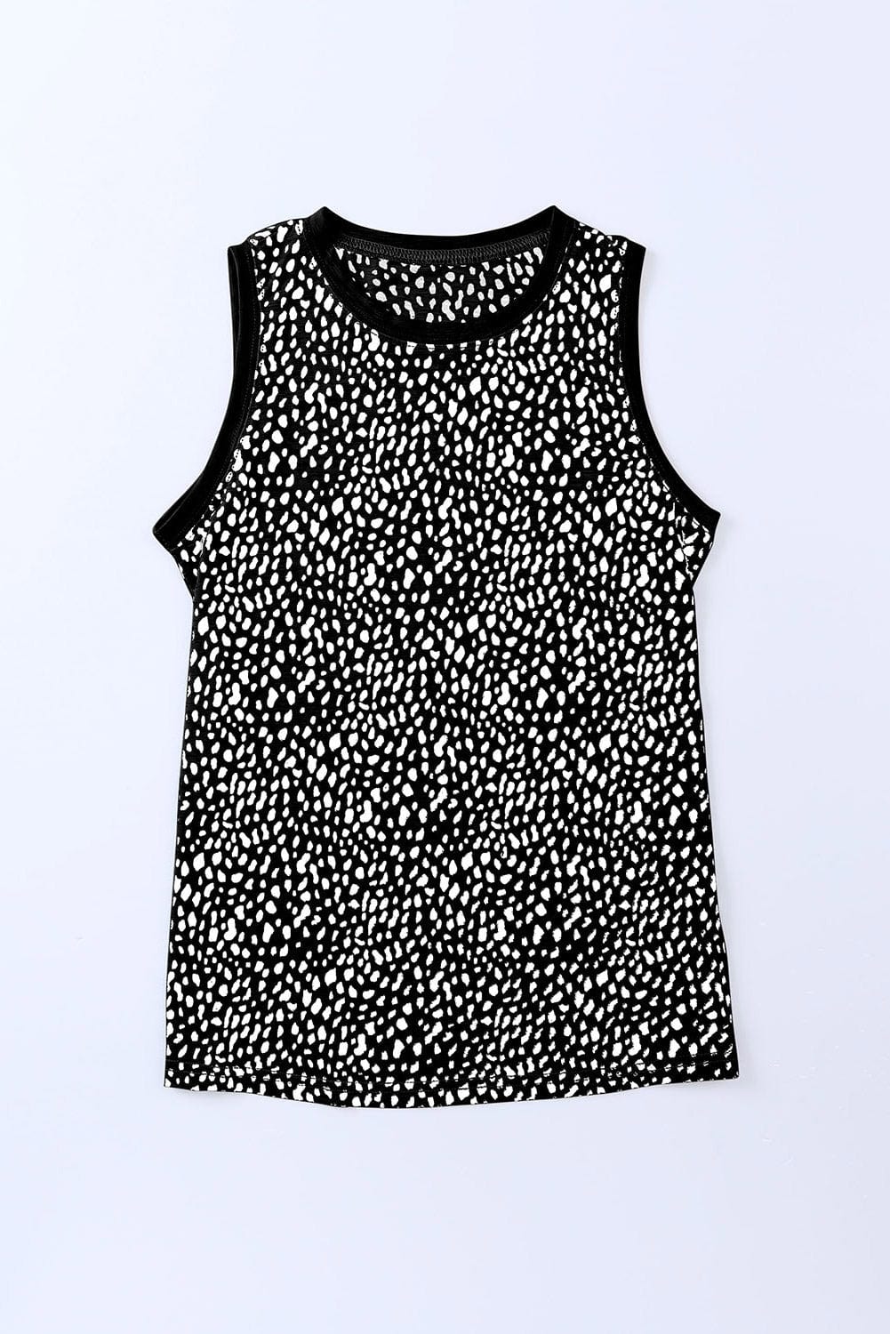 Malibu Dreams Women's Full Size Printed Round Neck Tank