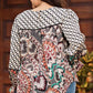 Full Size Printed Flounce Sleeve Blouse