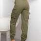 High Waist Cargo Pants