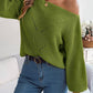NotSoBasic Openwork Long Sleeve Sweater
