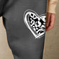 Simply Love Full Size Drawstring Heart Graphic Long Sweatpants