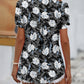 Malibu Dreams Full Size Ruche V-Neck Petal Sleeve Top