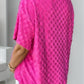 Button Up Dropped Shoulder Shirt