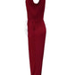 Drawstring Round Neck Sleeveless Jumpsuit