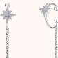 Moissanite 925 Sterling Silver Threader Earrings