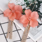 Flower Shape Acrylic Dangle Earrings