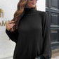 Turtleneck Rib-Knit Sweater