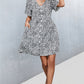 Women's Printed Button down Pocketed Dress