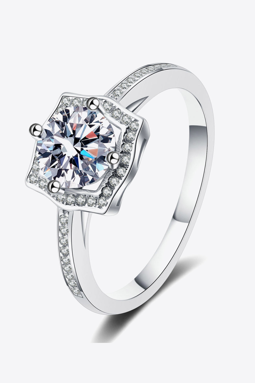 Women's Embrace The Joy 1 Carat Moissanite Ring