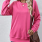 Round Neck Long Sleeve Sweatshirt