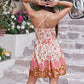 Printed Scoop Neck Mini Cami Dress