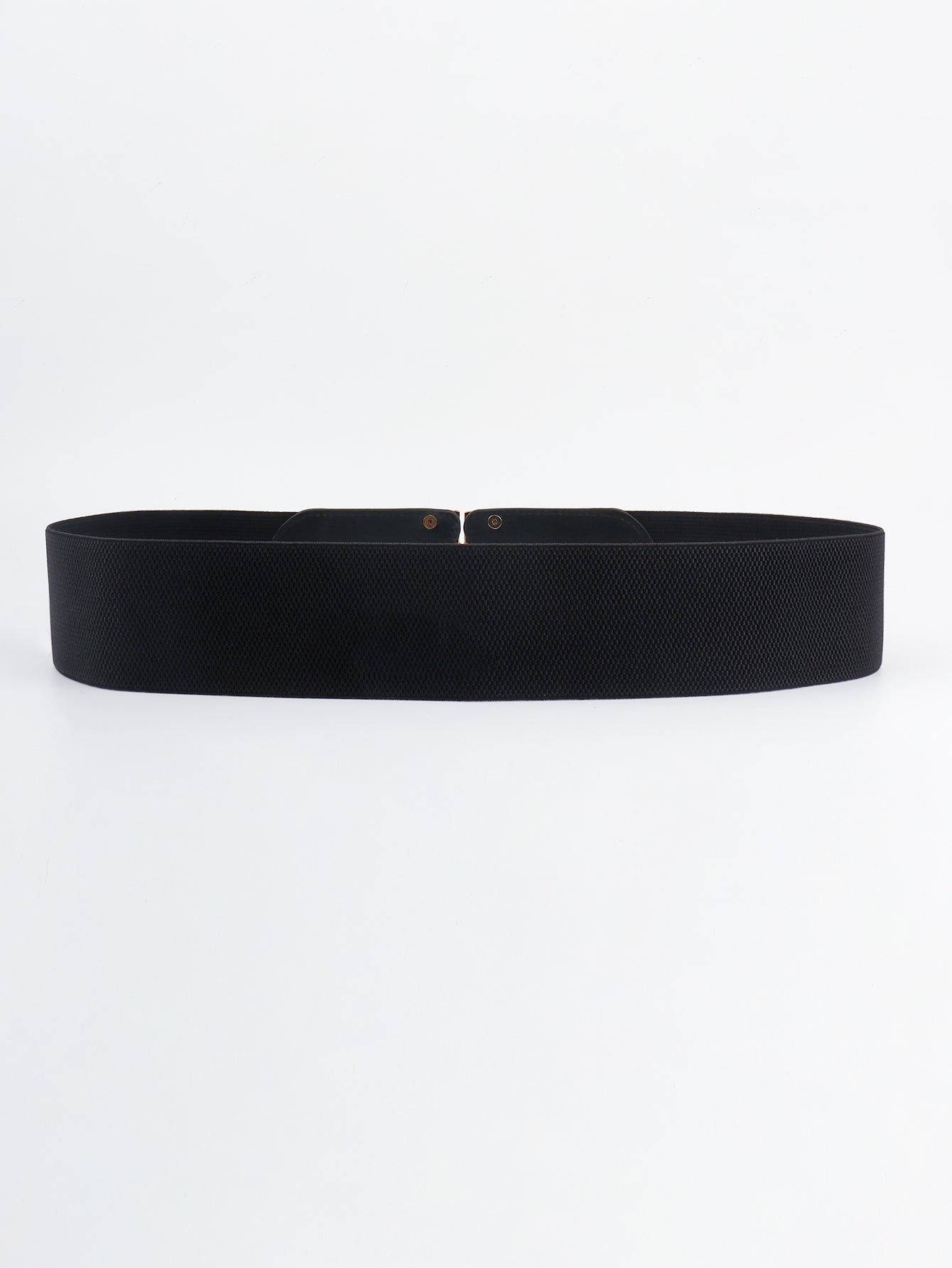 Women's D Buckle Elastic Belt