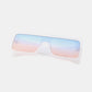 HANNAH MEA Polycarbonate Frame Rectangle Sunglasses