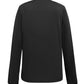 Decorative Button Notched Long Sleeve T-Shirt