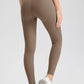 Basic Style High-Stretch Wide Waistband Sport Leggings
