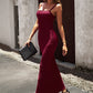 Spaghetti Strap Bodyline Maxi Dress