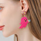 Ghost Shape Synthetic Pearl Dangle Earrings