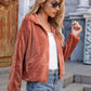 Zip-Up Collared Jacket with Pockets