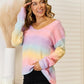 Gradient V-Neck Sweater