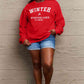 Simply Love Full Size WINTER WONDERLAND ALUMNI Graphic CHRISTMAS Long Sleeve Sweatshirt
