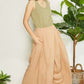 Mittoshop Wrap Pleating Detail Wide Leg Pants