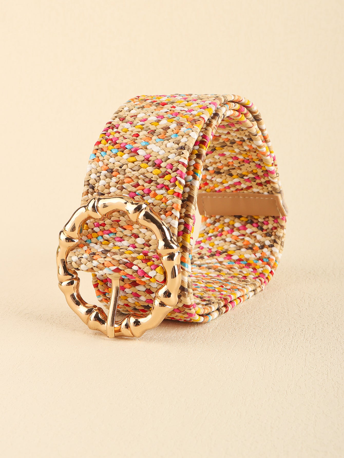 Jessica Anne Beauty Multicolored Wide Belt