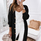 Full Size V-Neck Long Sleeve Cardigan