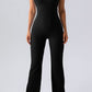 Sleeveless Straight Active Jumpsuit