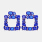 Geometrical Shape Zinc Alloy Dangle Earrings
