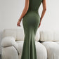 Arlowe Lea Cap Sleeve Scoop Neck Maxi Dress