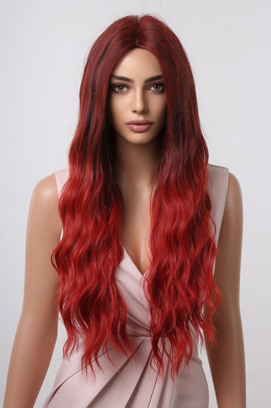 13*1" Women's Full-Machine Wigs Synthetic Long Wave 27"