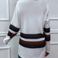 Color Block Open Front Cardigan