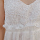 Women's Valencia Lace Backless Spaghetti Strap Maxi Dress