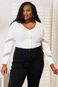 Double Take V-Neck Dropped Shoulder Blouse *