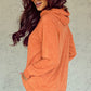 Full Size Long Sleeve Front Pocket Hoodie
