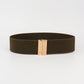 Women's Alloy Buckle Elastic Belt