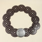 BeyondBeautiful Vintage PU Leather Wide Belt