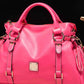 PU Leather Handbag with Tassels