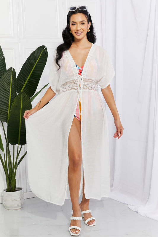 Marina West Swim Sun Goddess Tied Maxi Swimsuit Cover-Up