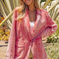 BiBi Ribbed Button Up Long Sleeve Blazer - Brand BiBi